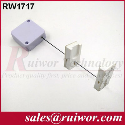 RUIWOR RW1717 Square Retractable Tether with Adhesive Magnetic Display Holder End supplier