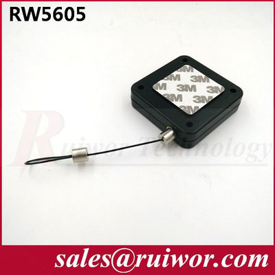 RUIWOR RW5605 Square Multi-purpose Security Tether Retracting forces MAX 2.5LB/ Cable length MAX 400CM supplier