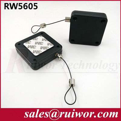 RUIWOR RW5605 Square Multi-purpose Security Tether Retracting forces MAX 2.5LB/ Cable length MAX 400CM supplier