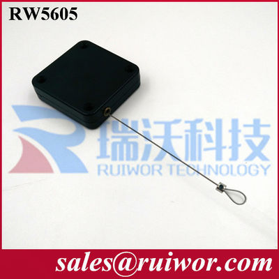 RUIWOR Square Shaped RW5600 Sereis Multi-purpose Anti-Theft Pull Box Retracting force MAX 2.5LB/ Cable length MAX 400CM supplier