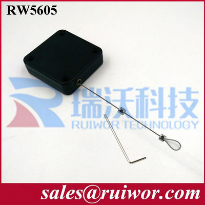 RUIWOR Square Shaped RW5600 Sereis Multi-purpose Anti-Theft Pull Box Retracting force MAX 2.5LB/ Cable length MAX 400CM supplier