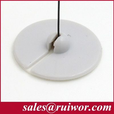 RUIWOR RW0002 Adhesive ABS Plate work with Anti Theft Pull Box / Retractable Security Tether / Anti lost Cable Recoiler supplier
