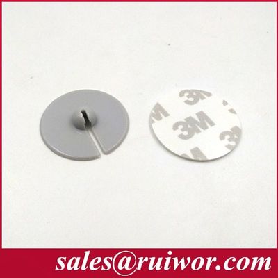 RUIWOR RW0002 Adhesive ABS Plate work with Anti Theft Pull Box / Retractable Security Tether / Anti lost Cable Recoiler supplier
