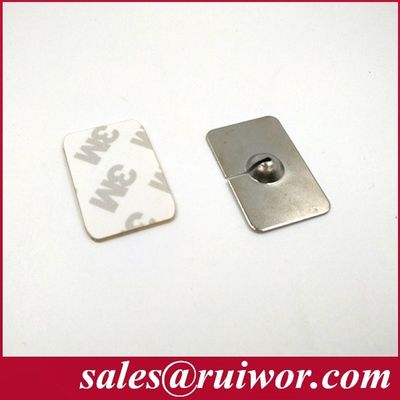 RUIWOR RW0003 Adhesive Metal Plate work with Anti Theft Pull Box / Retractable Security Tether / Secure Cable Recoiler supplier