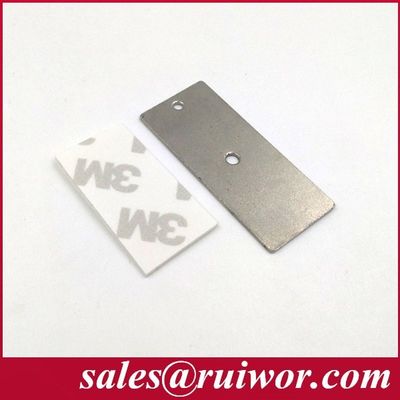 RUIWOR RW0004 Sticky Metal Plate work with Anti Theft Pull Box / Retractable Security Tether / Secure Cable Retractor supplier