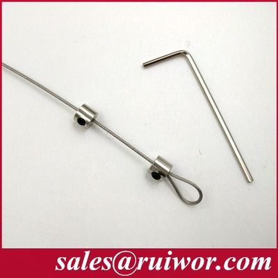 RUIWOR RW0005 Adjust Lasso work with Anti Theft Pull Box / Retractable Security Tether / Secure Recoiler Cable Retractor supplier