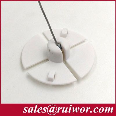 RUIWOR RW0008 Adhesive Flexible ABS Plate work with Anti Theft Pull Box / Retractable Security Tether / Cable Recoiler supplier