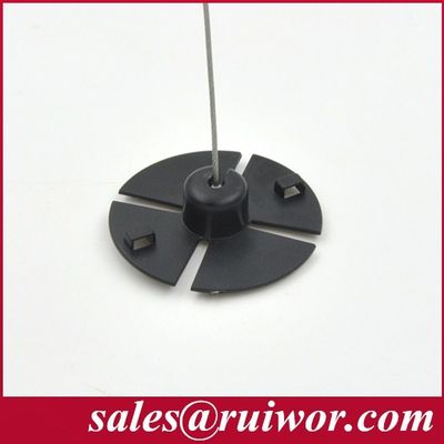 RUIWOR RW0008 Adhesive Flexible ABS Plate work with Anti Theft Pull Box / Retractable Security Tether / Cable Recoiler supplier