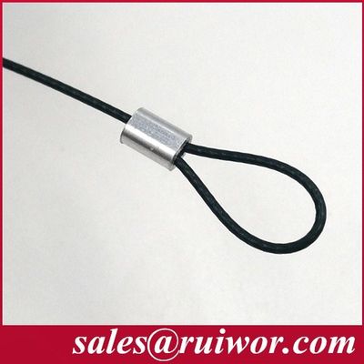 RUIWOR RW0009 Customizable Size Loop End work with Anti Theft Pull Box / Retractable Security Tether / Cable Retractor supplier