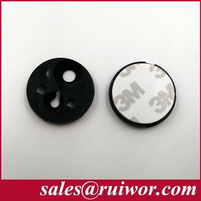 RUIWOR RW0013 Adhesive ABS Plate work with Anti Theft Pull Box / Retractable Security Tether / Secure Cable Retractor supplier