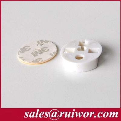 RUIWOR RW0013 Adhesive ABS Plate work with Anti Theft Pull Box / Retractable Security Tether / Secure Cable Retractor supplier