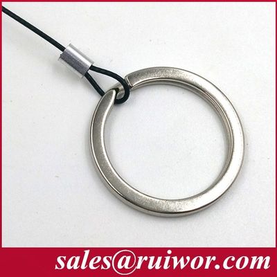 RUIWOR RW0014 Customizable Demountable Key Ring Cable End work with Anti Theft Pull Box / Retractable Security Tether supplier
