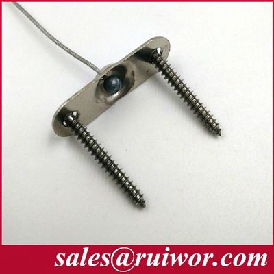 RUIWOR RW0022 Perforated Metal Plate End work with Anti Theft Pull Box / Retractable Security Tether / Cable Recoiler supplier