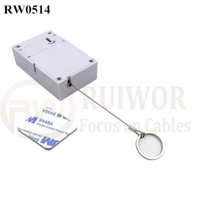 RW0514 Anti Theft Pull Box With Demountable Key Ring For Retail Product Positioning