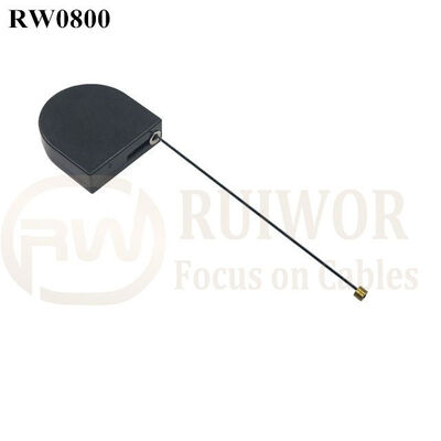 RW0800 D-Shaped Micro Retractable Tether Work With Connectors Apply In Different Products Security Harness