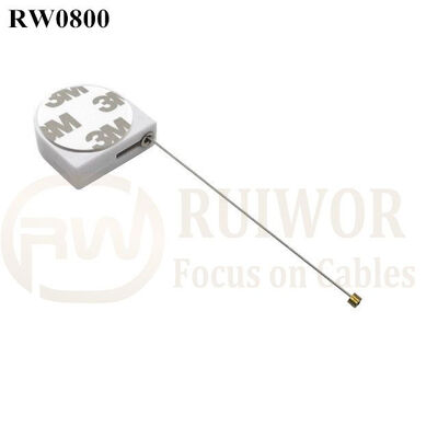 RW0800 D-Shaped Micro Retractable Tether Work With Connectors Apply In Different Products Security Harness