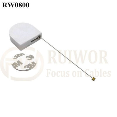 RW0800 D-Shaped Micro Retractable Tether Work With Connectors Apply In Different Products Security Harness