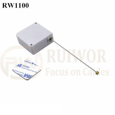 Ruiwor Rw1100 Mini Square Anti Theft Retractable Pull Box With Ball End For Open Sale Security Or Home Items Positioning