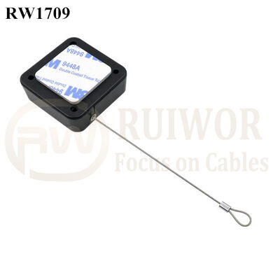 RW1709 Square Security Tether Plus Size Customizable Fixed Loop End