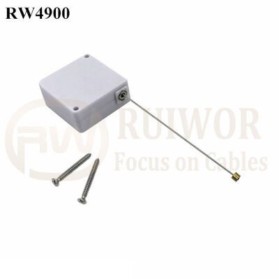 RW4900 Square Ratcheting Retractable Tether Plus Stop Function Work With Cord End For Product Positioning Equipment