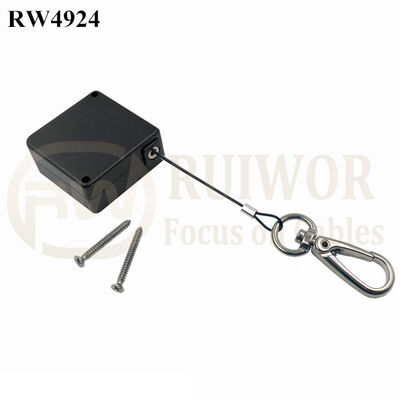 RW4924 Square Ratcheting Retractable Tether Plus Pause Function And Key Hook