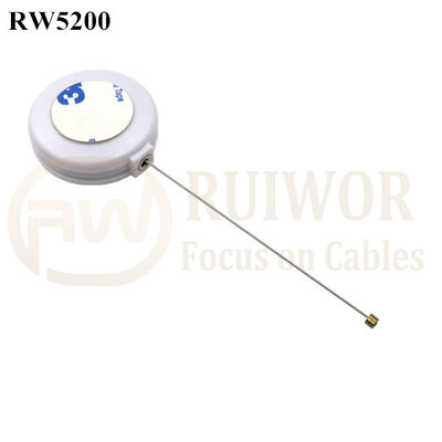 RW5200 Round Anti Theft Retractor Work With Cord End Apply In Different Products Anti Theft Display