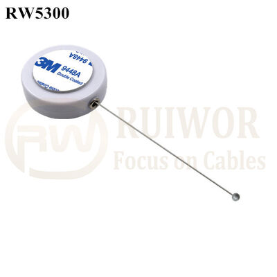 RW5300 Round Security Display Tether Work With Connectors Apply In Different Products Positioning Display