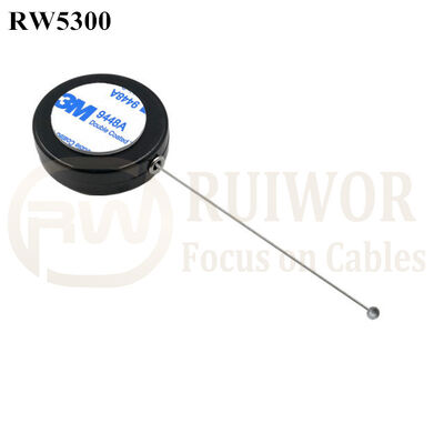 RW5300 Round Security Display Tether Work With Connectors Apply In Different Products Positioning Display
