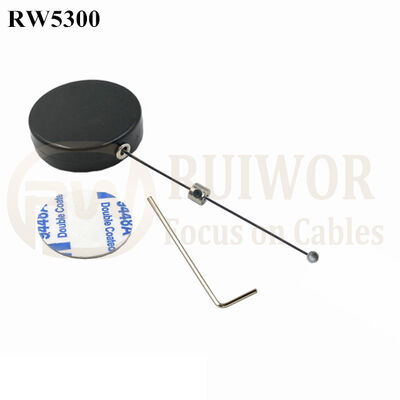 RW5300 Round Security Display Tether Work With Connectors Apply In Different Products Positioning Display