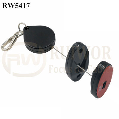 RW5417 Heart-Shaped Security Pull Box Plus Magnetic Clasps Cable Holder