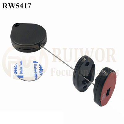 RW5417 Heart-Shaped Security Pull Box Plus Magnetic Clasps Cable Holder