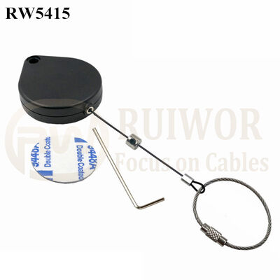 RW5415 Heart-Shaped Security Pull Box Plus Wire Rope Ring Catch Model Number:  RW5415