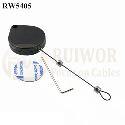 RW5405 Heart-Shaped Security Pull Box Plus Adjustalbe Lasso Loop End By Small Lock And Allen Key