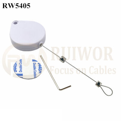 RW5405 Heart-Shaped Security Pull Box Plus Adjustalbe Lasso Loop End By Small Lock And Allen Key