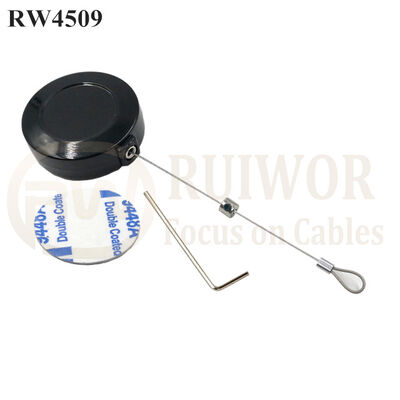 RW4509 Round Display Pull Box Plus Size Customizable Fixed Loop End