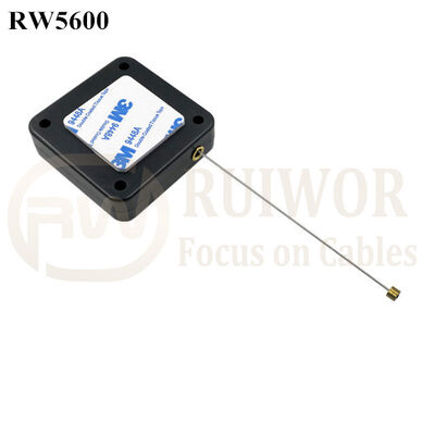 RW5600 Square Heavy Duty Retractable Cable Work With Connectors For Various Products Security Display