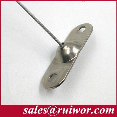 RUIWOR RW0022 Perforated Metal Plate End work with Anti Theft Pull Box / Retractable Security Tether / Cable Recoiler