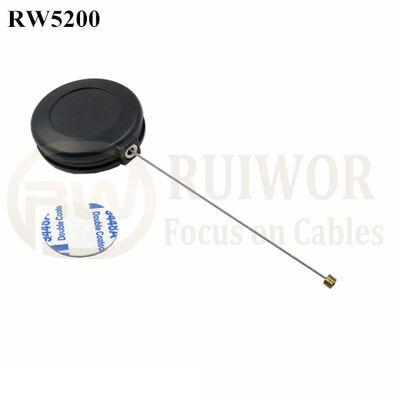 RW5200 Round Anti Theft Retractor Work With Cord End Apply In Different Products Anti Theft Display